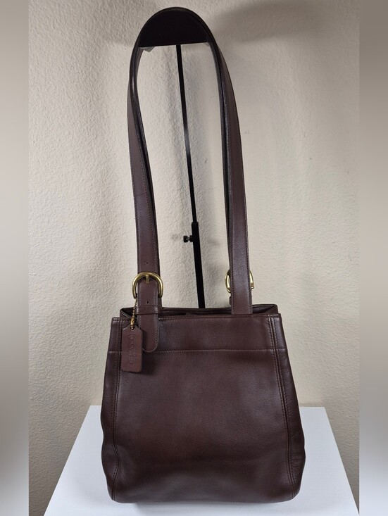Coach Handbags - Vintage Coach Mahogany Buckle Bag #4157